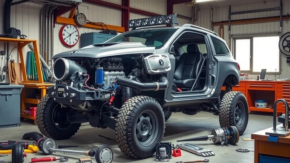 Hur bygger du om en bil till a-traktor