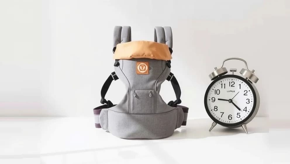 Hur länge kan en bebis sitta i bärsele