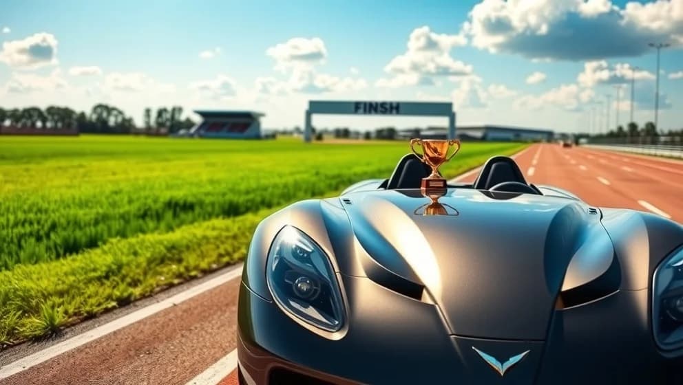 Springen En Mil Vinn En Bil Umeå