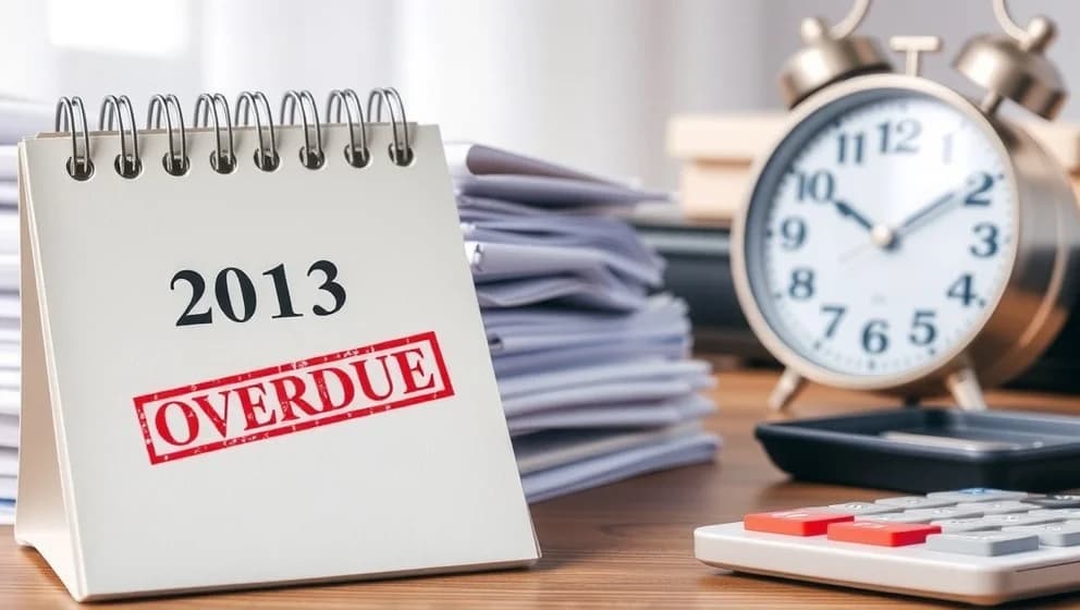 Vad händer om deklarationen kommer in för sent